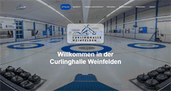Desktop Screenshot of curlinghalle-weinfelden.ch